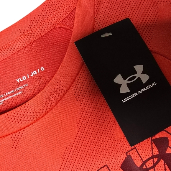 Under Armour Short Sleeve- Y Size L NWT - Picture 3 of 3